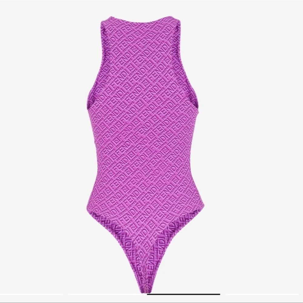 FENDI X SKIMS HIGHNECK BODYSUIT